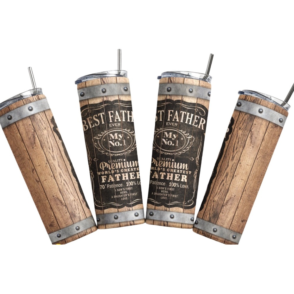 Wooden Barrel Design Tumbler